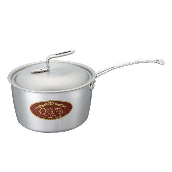 片手鍋 18cm IH対応 約2.5L 業務用 クィーンポットS ( ガス火 片手鍋 18cm IH対応 約2.5L 業務用 クィーンポットS ( ガス火
