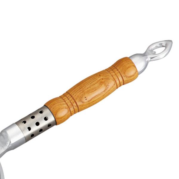 ステーキパン 小判型 アルミ製 ガス火 業務用 （ ガス火専用 直火 調理