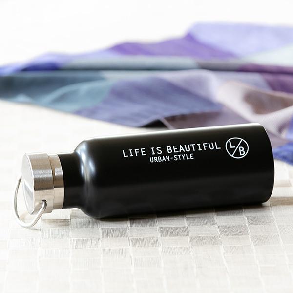 水筒 ステンレス マグ LIFE IS BEAUTIFUL 500ml （ 保温 保冷 ステンレスボトル 直飲み ）｜livingut｜11