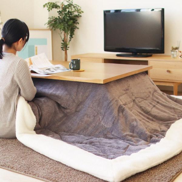 直接お渡し希望　新品未使用リビングこたつ □在庫限り・入荷なし□ こたつ布団 245cm×205cm リバーシブル
