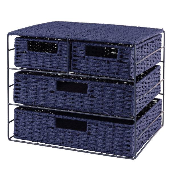 ちどり産業 レターケース ペーパーバスケット 収納ボックス A4 ちどり産業 レターケース ペーパーバスケット 収納ボックス A4