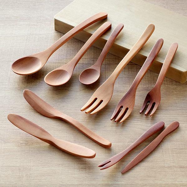 フォーク WOODN 13cm 和 天然木 木製 ( 黒文字 二又フォーク フォーク WOODN 13cm 和 天然木 木製 ( 黒文字 二又フォーク