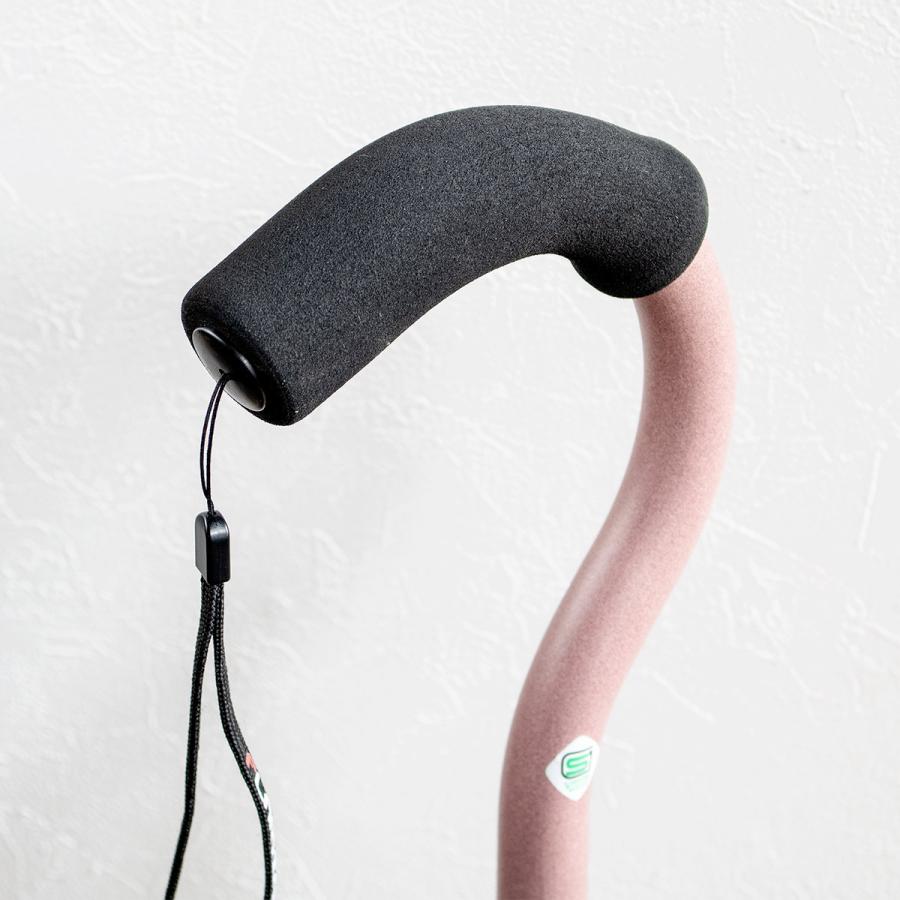 フジホーム 杖 フラミンゴN ステッキ 軽量 伸縮 女性 おしゃれ 介護