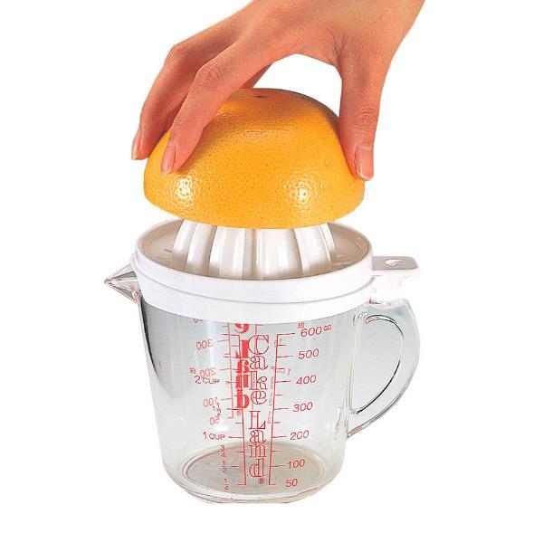 メジャーカップ レモン絞り クリアメジャーカップ （ 絞り器 れもん 