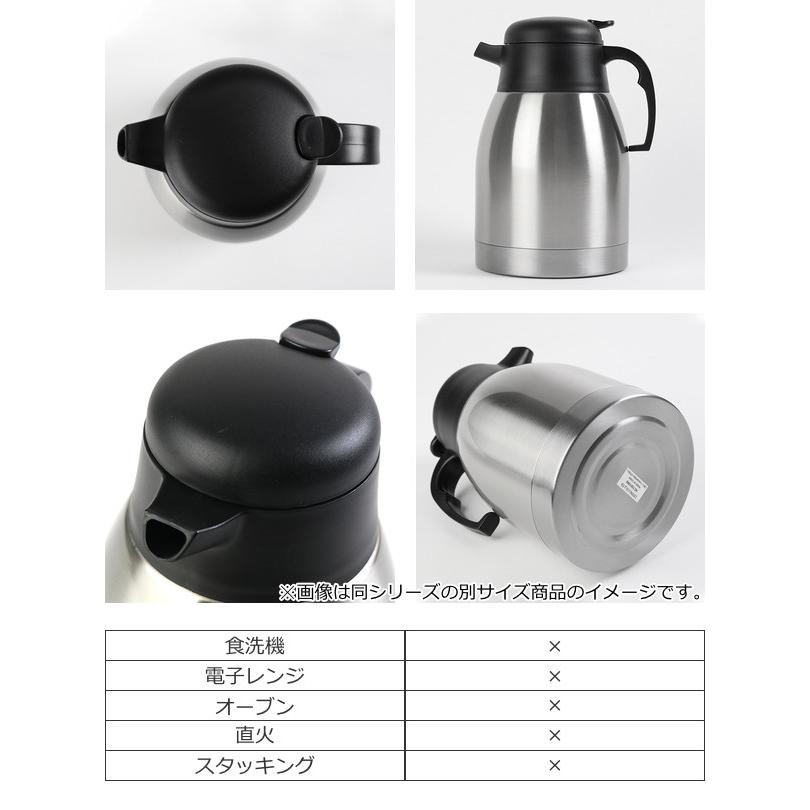 卓上ポット ステンレス 2l 真空二重構造 保温 保冷 ポット ティーポット ステンレスポット テーブルポット 魔法瓶 保温ポット リビングート Paypayモール店 通販 Paypayモール
