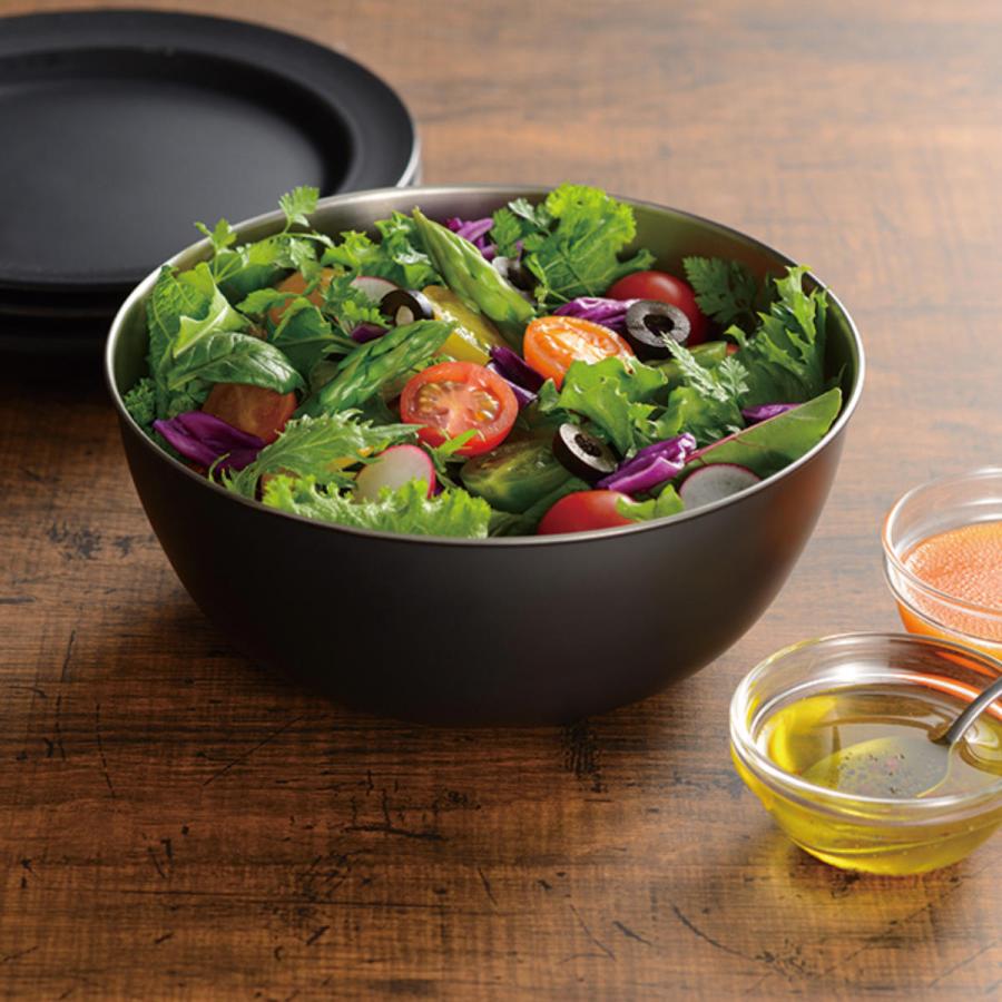 和平フレイズ ザル ボウル セット 21cm おかって印 ステンレス製