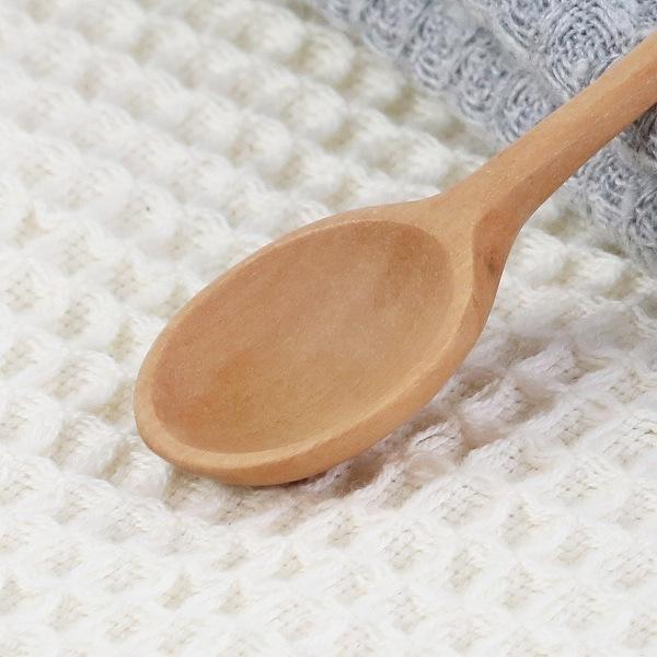 スプーン 10cm nature ナチュレ シュガースプーン 天然木 木製 サオ
