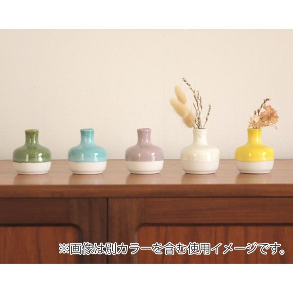 花瓶 一輪挿し ブロンチョコ 直径6.5×高さ7.5cm （ フラワーベース