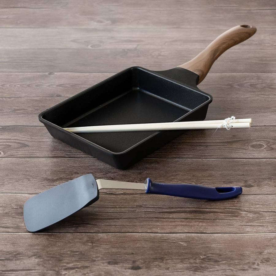 和平フレイズ 玉子焼き器4点セット 14×19cm IH対応 菜箸付き 和平フレイズ 玉子焼き器4点セット 14×19cm IH対応 菜箸付き