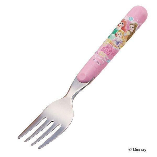 ディズニー　フェーブ フォーク 14cm ディズニープリンセス 子供用 ステンレス プラスチック