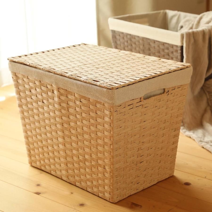ちどり産業 バスケット 布付きペーパーバスケット 約幅44×奥行き ちどり産業 バスケット 布付きペーパーバスケット 約幅44×奥行き