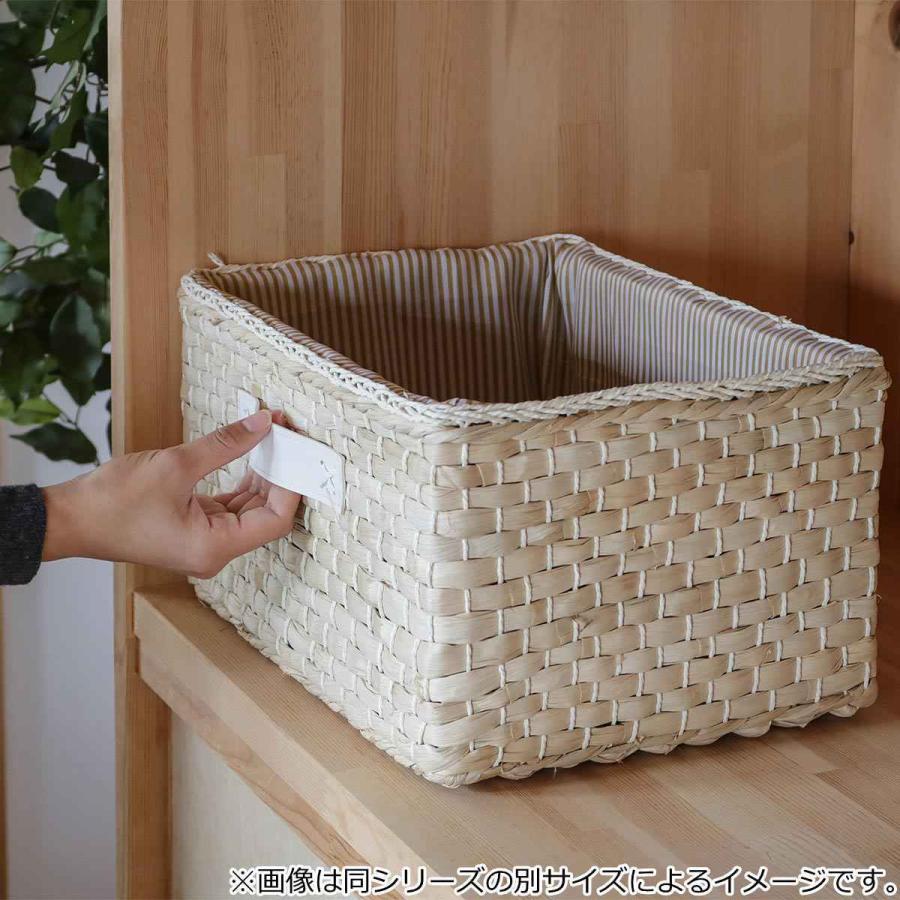 ちどり産業 バスケット 布付きメイズバスケット クォーター 約幅 ちどり産業 バスケット 布付きメイズバスケット クォーター 約幅