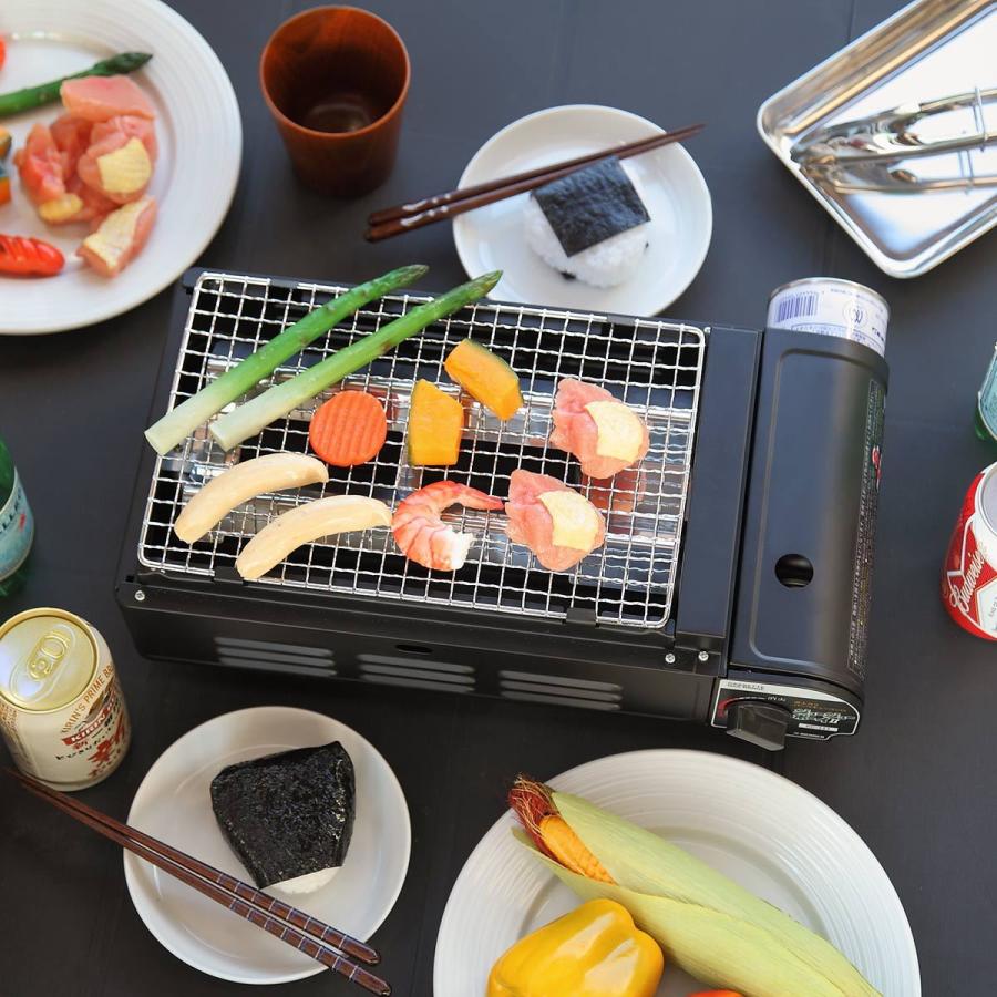 ニチネン アウトドア バーベキューコンロ ガスコンロ カセットコンロ