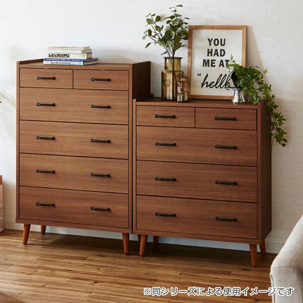 木製　4段チェスト　引き出し8個　タンス　箪笥　サイドチェスト　リビング収納 楽天市場】チェスト 完成品 幅80cm 大容量 無垢材 引き出し 5段 タンス