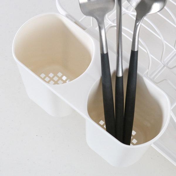 水切りカゴ アレスタ ディッシュ水切りラック 水切りかご 水切りバスケット 水切りラック カトラリーポケット付き 自動排水 水捨て不要 リビングート ヤフー店 通販 Yahoo ショッピング