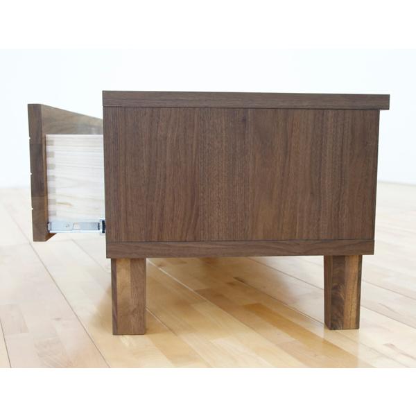 丸田木工 テレビ台 ローボード 北欧風 天然木無垢材 Fente 幅