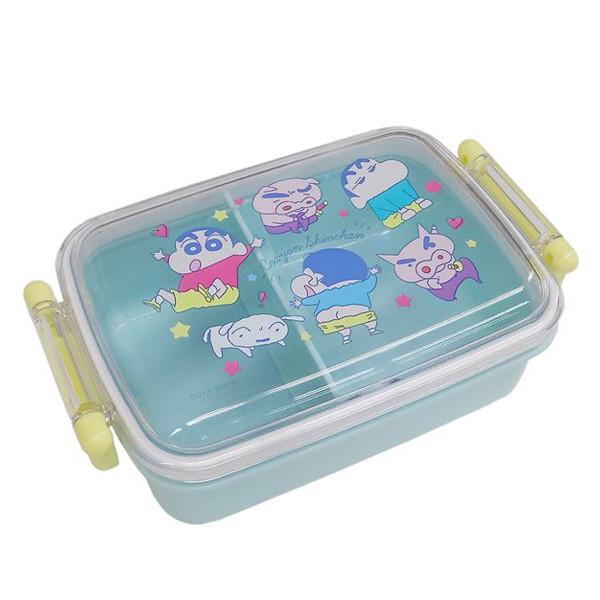 お弁当箱 1段 抗菌 ふわっとタイトランチボックス クレヨンしんちゃん