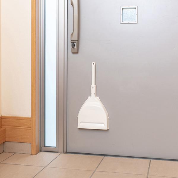 ちりとり&ほうきセット アズマ工業 ほうき ちりとり セット マグネット付き 長さ45cm （ 箒