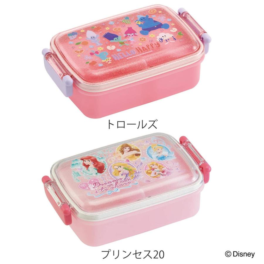 弁当箱 子供 1段 450ml 抗菌 プラスチック 角型 ふわっとタイトランチボックス キャラクター （ お弁当箱 ランチボックス 食洗機対応 レンジ対応 ）｜livingut｜09