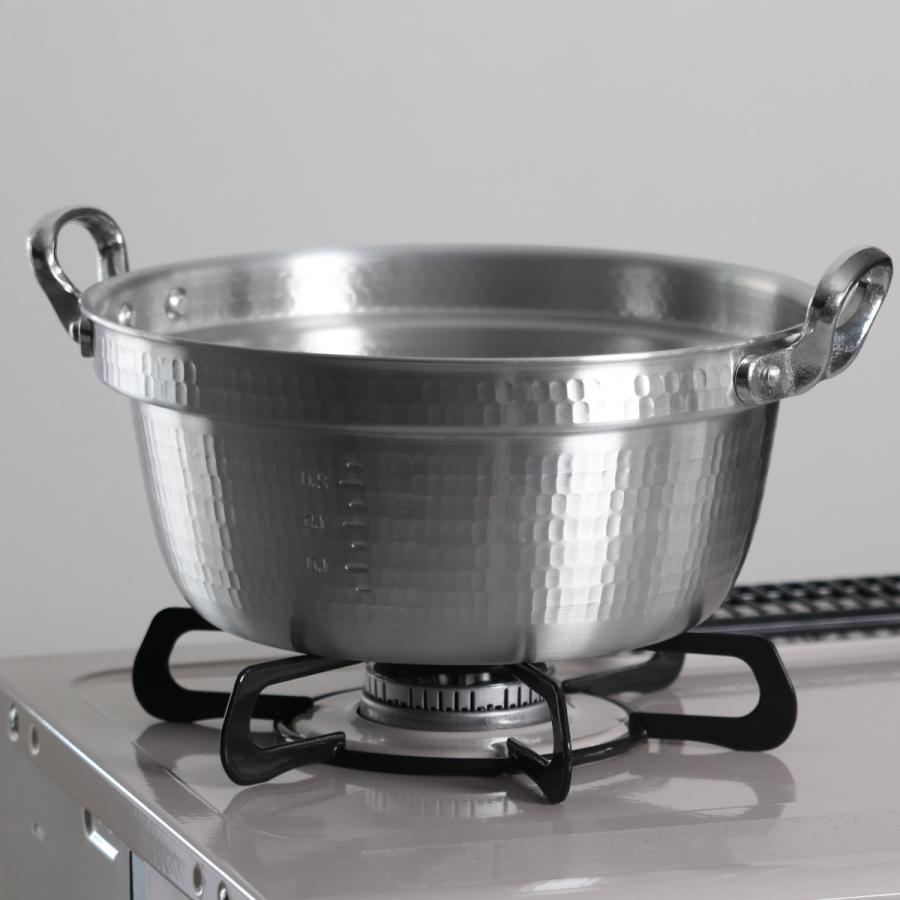 打出料理鍋 45cm ガス火専用 メモリ付き 中尾アルミ 業務用 日本 打出料理鍋 45cm ガス火専用 メモリ付き 中尾アルミ 業務用 日本