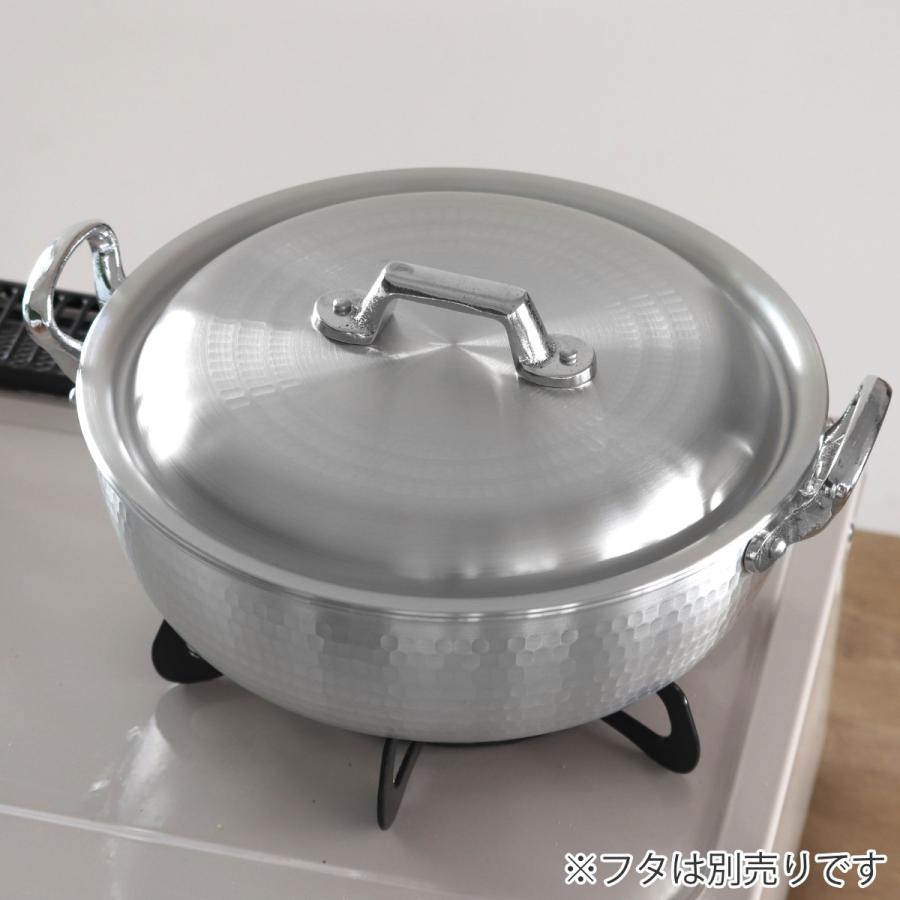 打出揚げ鍋 27cm ガス火専用 中尾アルミ 日本製 4.8L 天ぷら鍋 打出揚げ鍋 27cm ガス火専用 中尾アルミ 日本製 4.8L 天ぷら鍋
