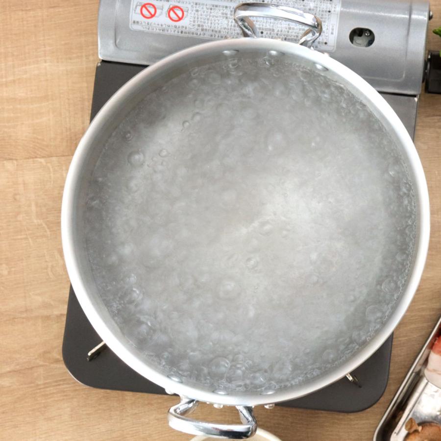 揚げ鍋　42 打出揚げ鍋 42cm ガス火専用 中尾アルミ 業務用 日本製 14L 天ぷら鍋