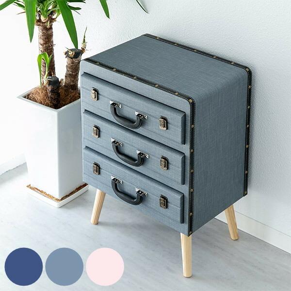 希少】ハローキティ ミラー＆キャスター付き木製ボックス チェスト