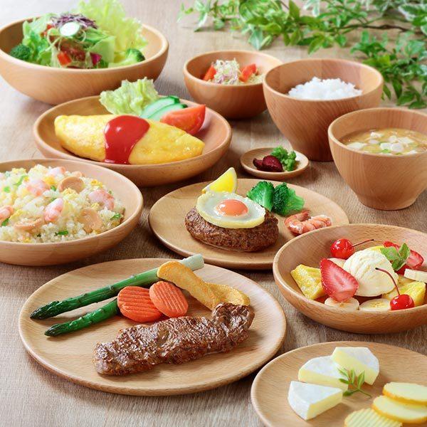 飯椀 350ml ライスボウル 木製 皿 食器 洋食器 天然木 ビーチ （ 茶碗 