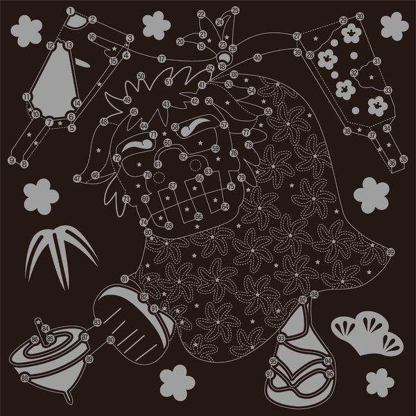 スクラッチアート ペン付き 6作品入り アート （ スクラッチ