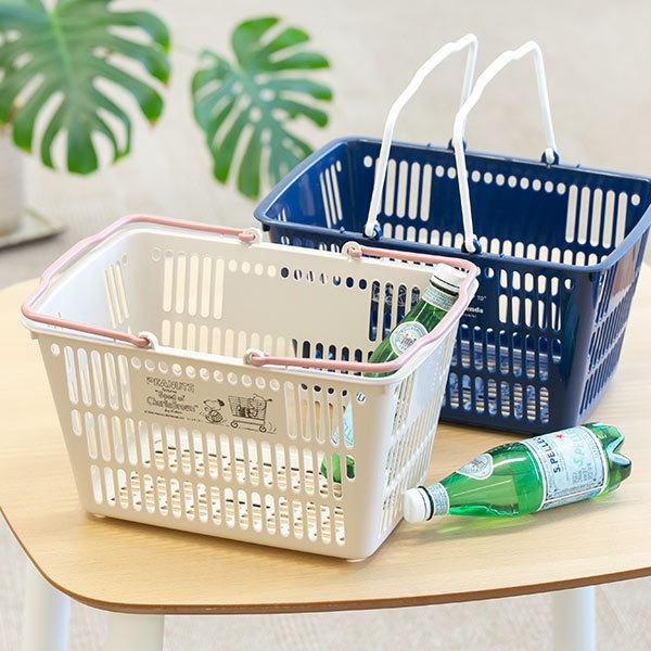 バスケット 収納 スヌーピー ミニ ショッピングバスケット 買い物かご レジカゴ （ 収納バスケット エコバッグ かご カゴ 日本製