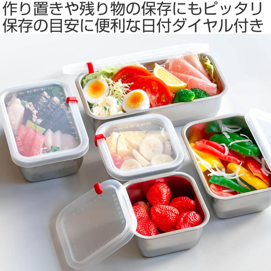 ステンレス製 カレー などの保存容器【全品5％OFF 初売】【特典付】2個