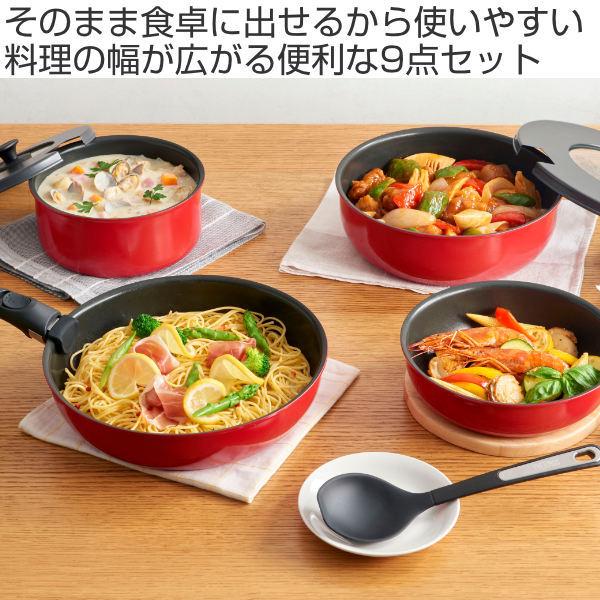 THERMOS サーモス フライパン セット 取っ手のとれるフライパン9 THERMOS サーモス フライパン セット 取っ手のとれるフライパン9
