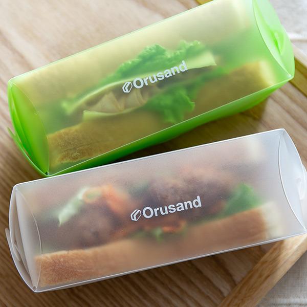 サンドイッチケース 弁当箱 折りたたみ 折るサンド 3個入 （ サンドウィッチケース サンドイッチメーカー サンドイッチ サンドウィッチ ケース 日本製 ） | ミディアム | 13