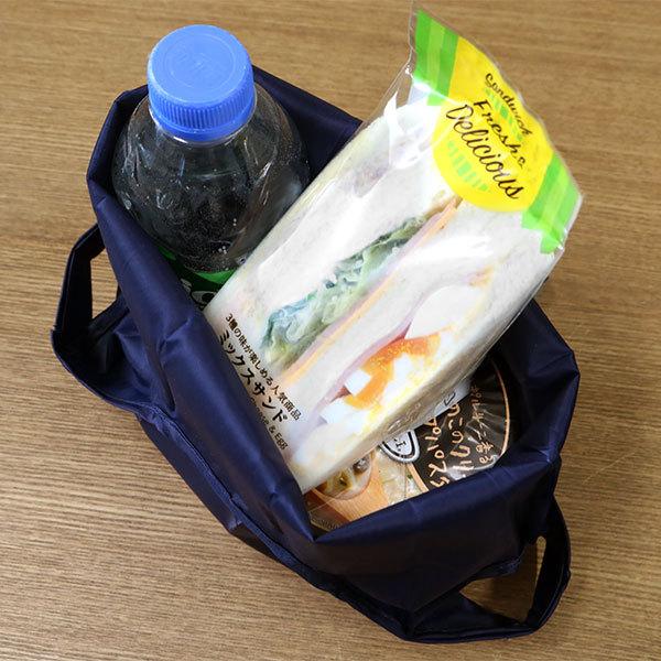 パール金属 エコバッグ ポケットエコバッグ S マルチェ フック付き