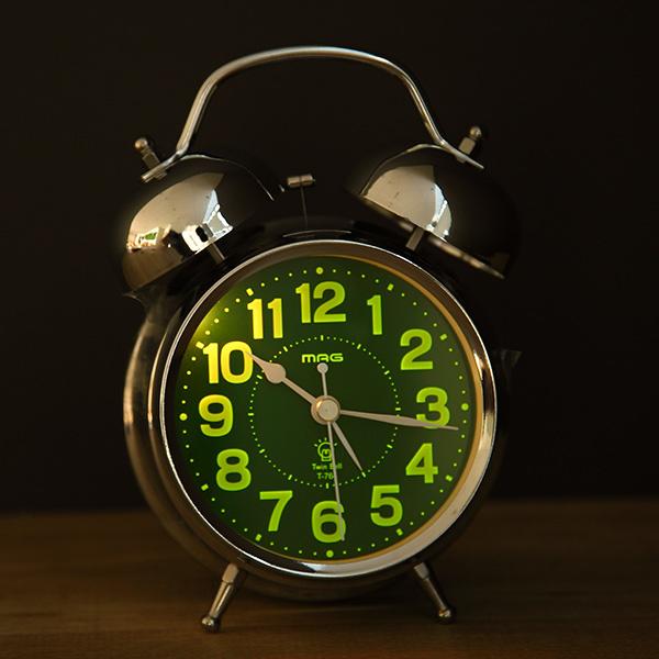 目覚まし時計 ベル音目覚まし時計 ベルズDX （ 目覚まし アナログ 時計