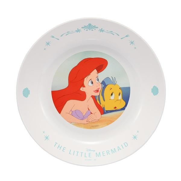 プレート 18cm リトルマーメイド 皿 食器 プラスチック 日本製 キャラクター 中皿 丸 取り皿 割れにくい ディズニー アリエル リトル マーメイド リビングート ヤフー店 通販 Yahoo ショッピング