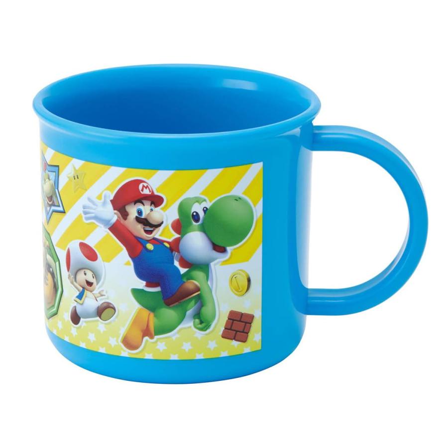 スケーター コップ 200ml 抗菌 食洗機対応 プラコップ スーパーマリオ