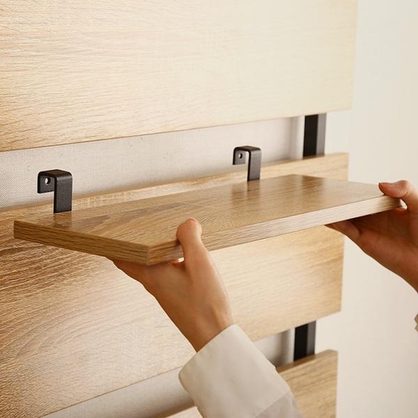 ホームテイスト（HOME taste） 突っ張り 幅80cm ラダーラック木目調