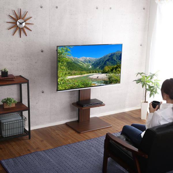ホームテイスト TVスタンド ロータイプ スイング式 55インチ対応 ホームテイスト TVスタンド ロータイプ スイング式 55インチ対応