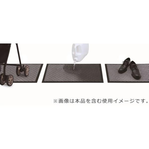 玄関マット 業務用 除菌マット 靴底用 60×40cm コンドルC 進入菌止 （ コンドル 山崎産業 除菌 マット 屋外 玄関 屋外用 靴裏 洗浄 ）｜livingut｜07