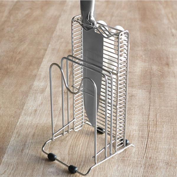 包丁スタンド キッチンバサミが収納できる 包丁・まな板スタンド