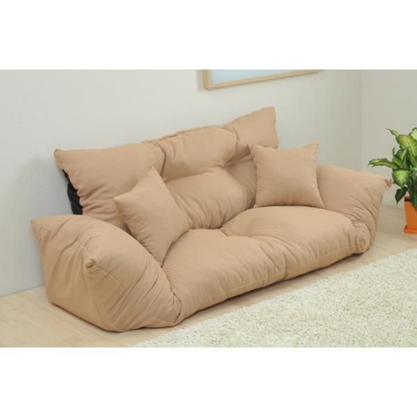 ジャンボカウチ 幅153〜186cm 2人掛け 2人用 リクライニング ソファ