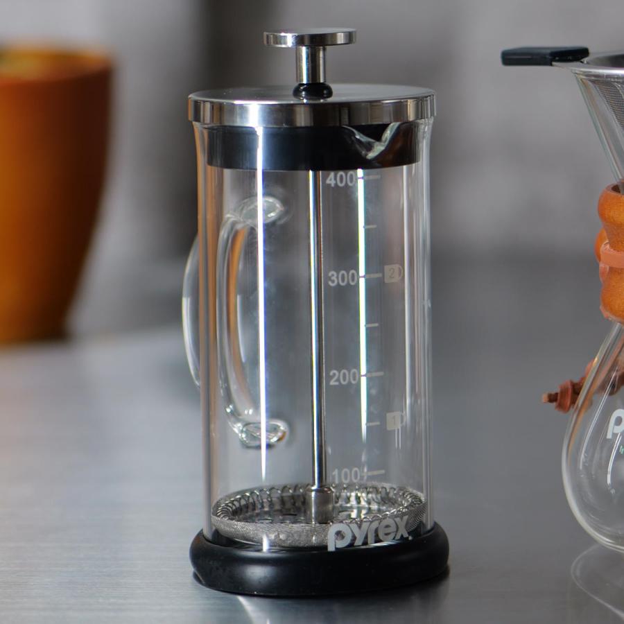 PYREX（パイレックス） コーヒープレス 400ml Pyrex 耐熱ガラス