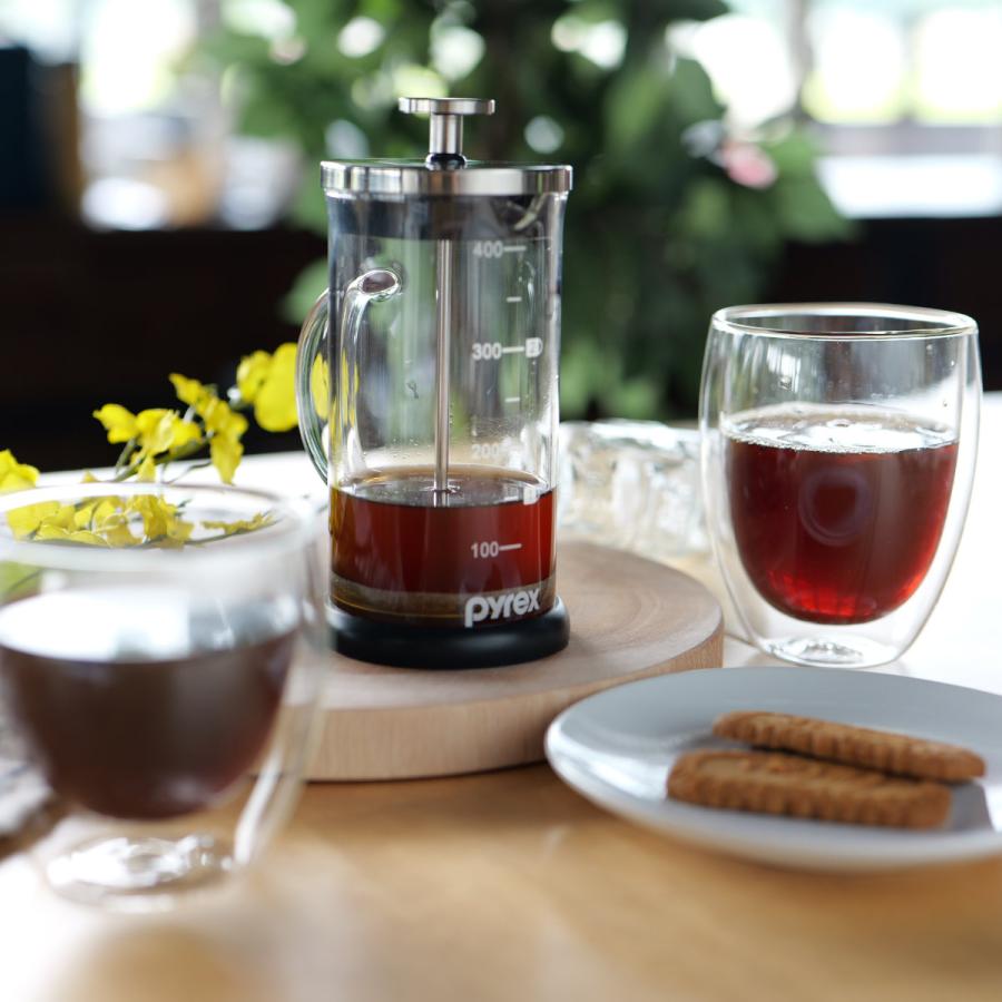 PYREX（パイレックス） コーヒープレス 400ml Pyrex 耐熱ガラス