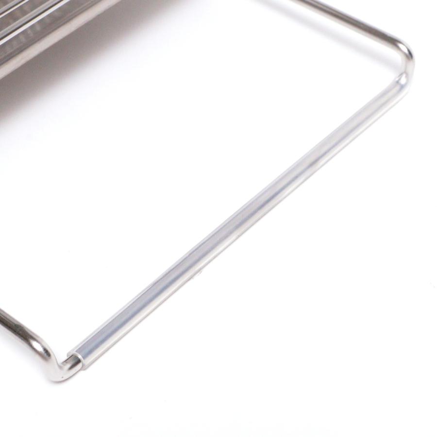 パール金属 水切りかご 18-8 ステンレス製 水切りカゴ スリム