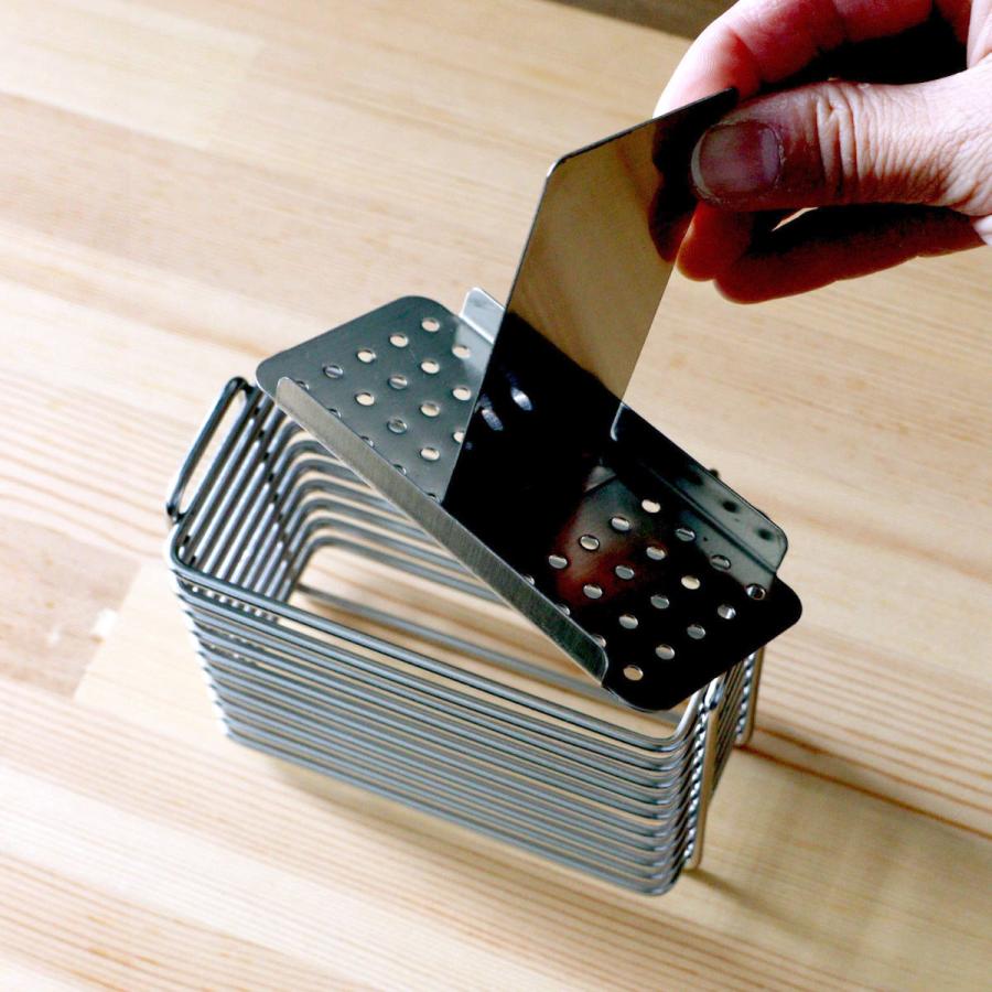 パール金属 カトラリーポケット 18-8 ステンレス製 ワイヤーカトラリー