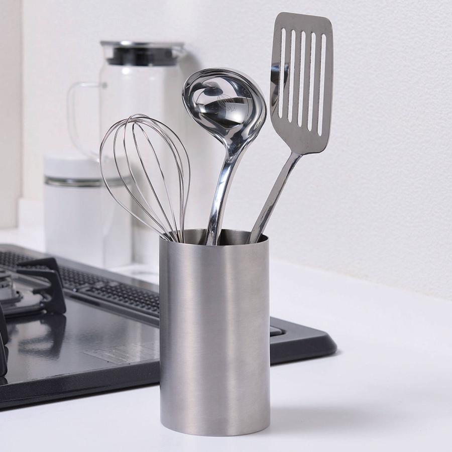 パール金属 キッチンツールスタンド 18-8 ステンレス製 ツールスタンド