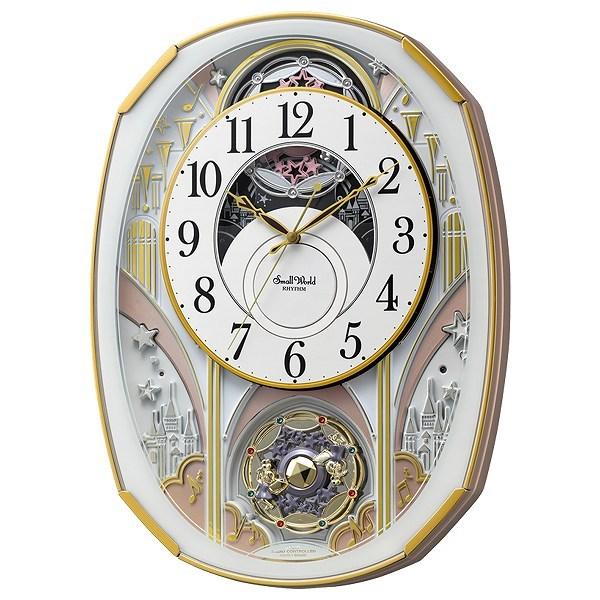 からくり時計 スモールワールドノエルS 電波時計 30曲収録 時計