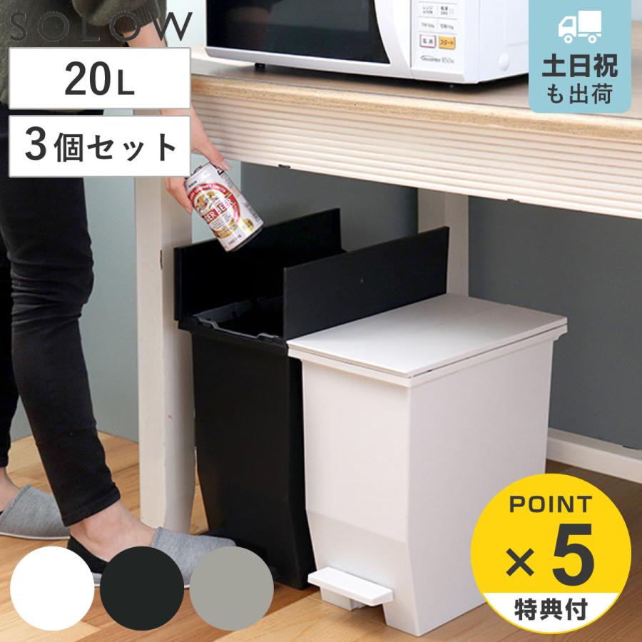 RISU(家具、インテリア) 特典付き ゴミ箱 20L SOLOW ソロウ RISU(家具、インテリア) 特典付き ゴミ箱 20L SOLOW ソロウ