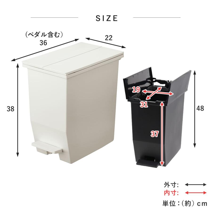 SOLOW ゴミ箱　20L バラ売り可 RISU（家具、インテリア） 特典付き ゴミ箱 20L SOLOW ソロウ